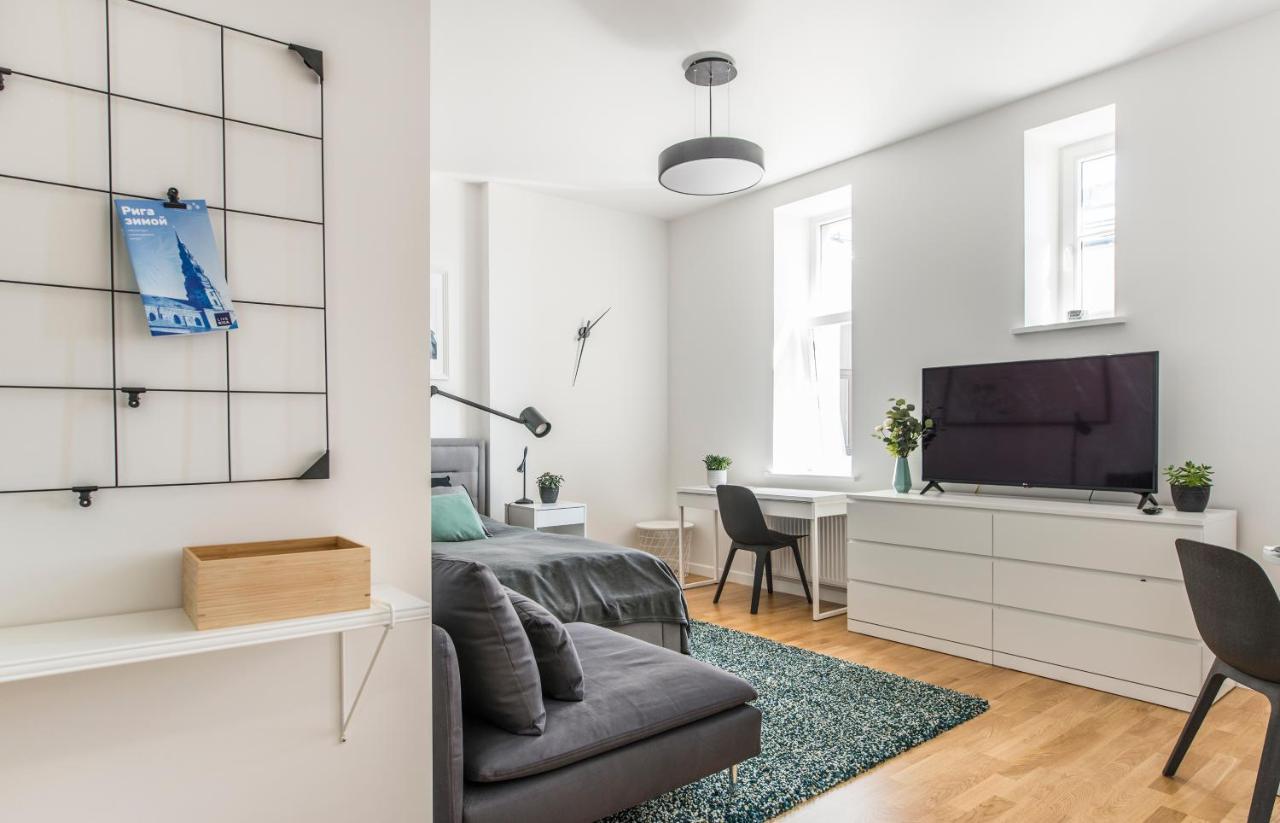Cozy Modern Studio - Great For Short Trips Riga Luaran gambar