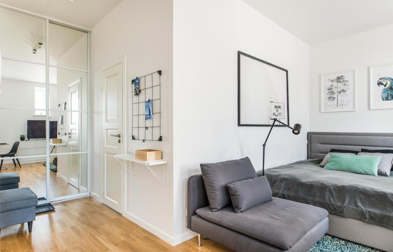 Cozy Modern Studio - Great For Short Trips Riga Luaran gambar